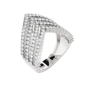 1 1/5 ctw Round Lab Grown Diamond Ring