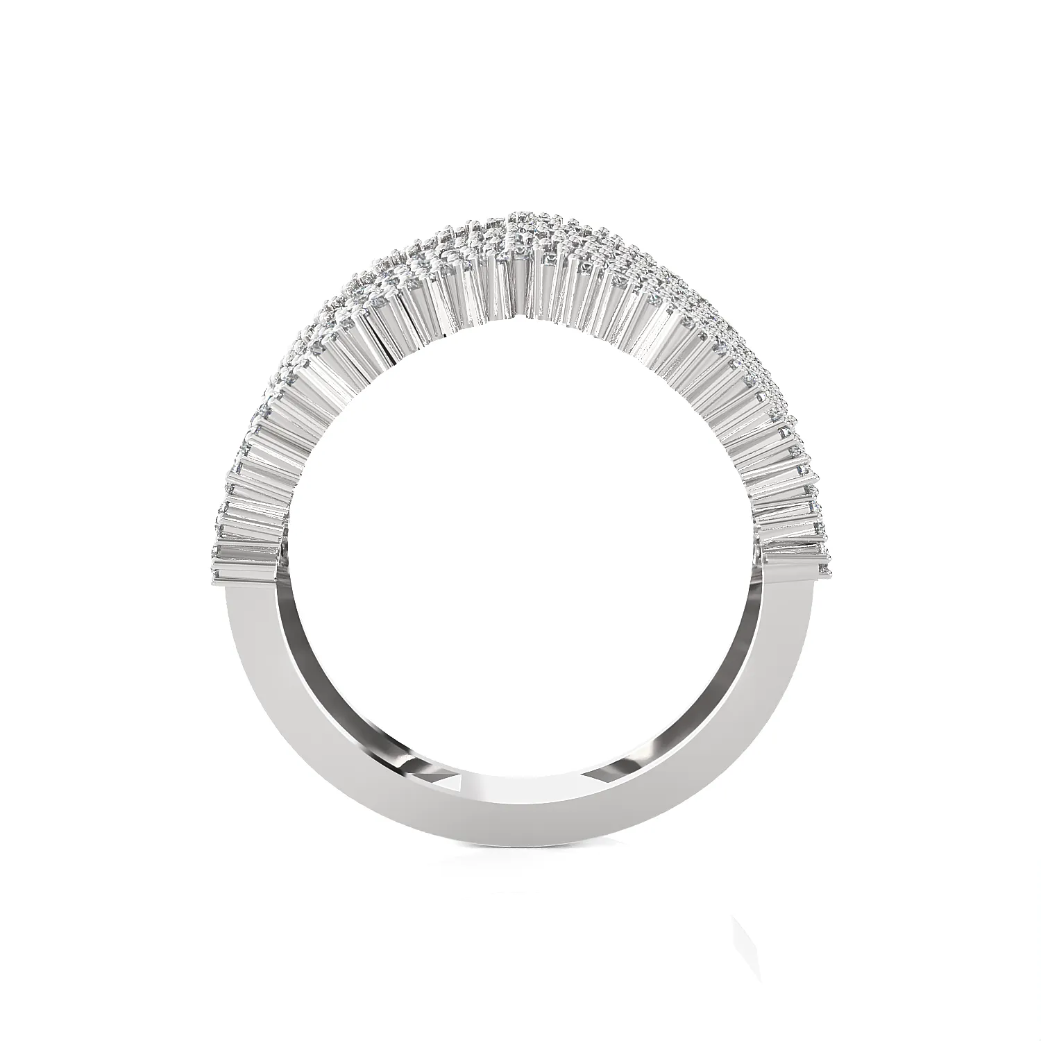 1 1/5 ctw Round Lab Grown Diamond Ring