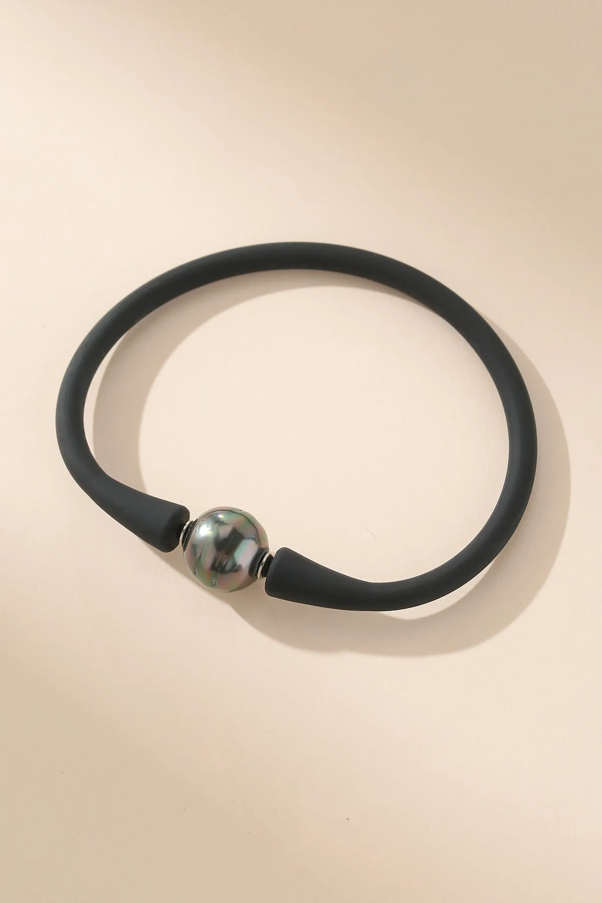 11-12mm Tahitian Baroque Pearl Band Bracelet