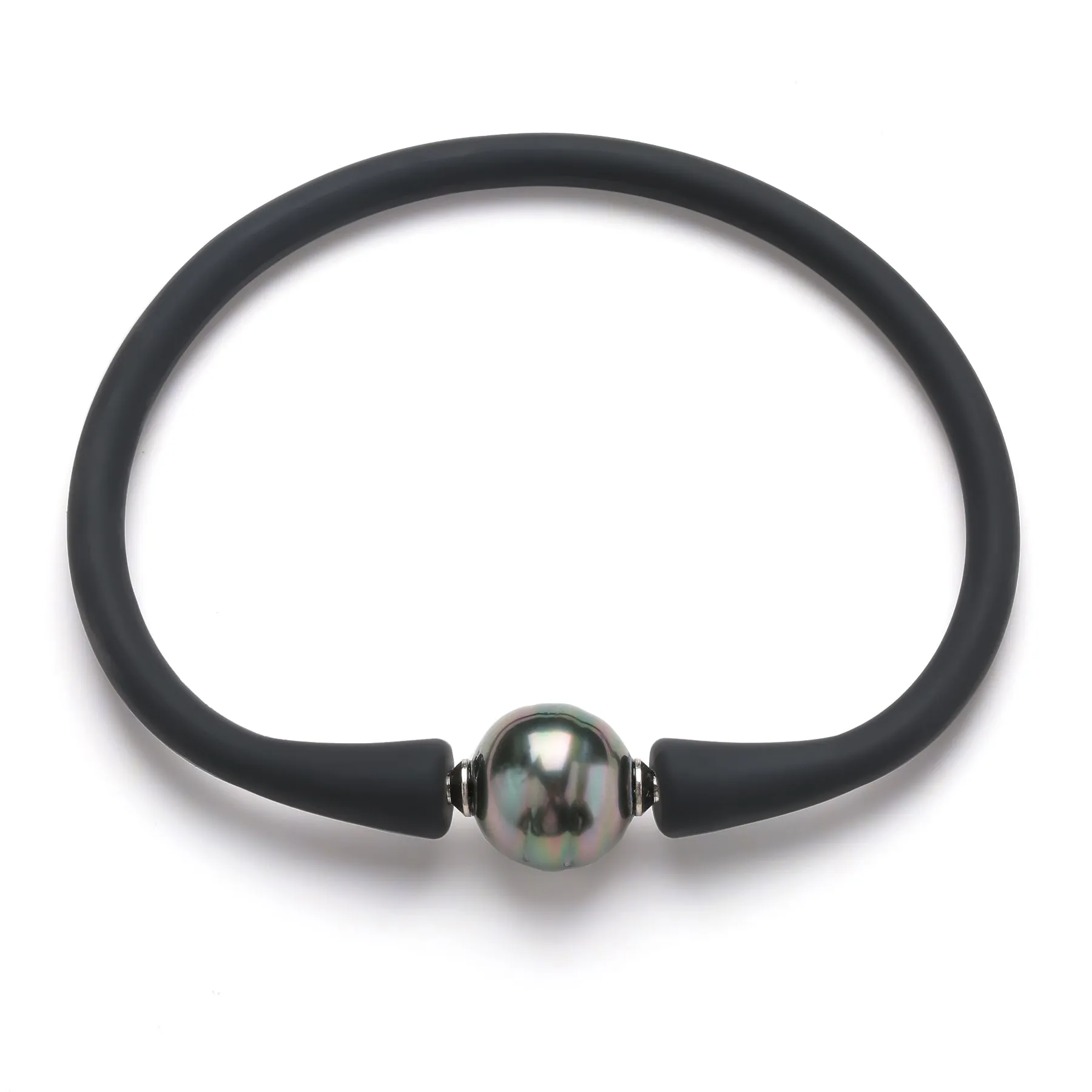 11-12mm Tahitian Baroque Pearl Band Bracelet