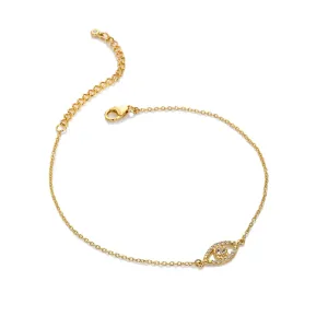 18ct Gold HD X TG WT Eye Bracelet DL689