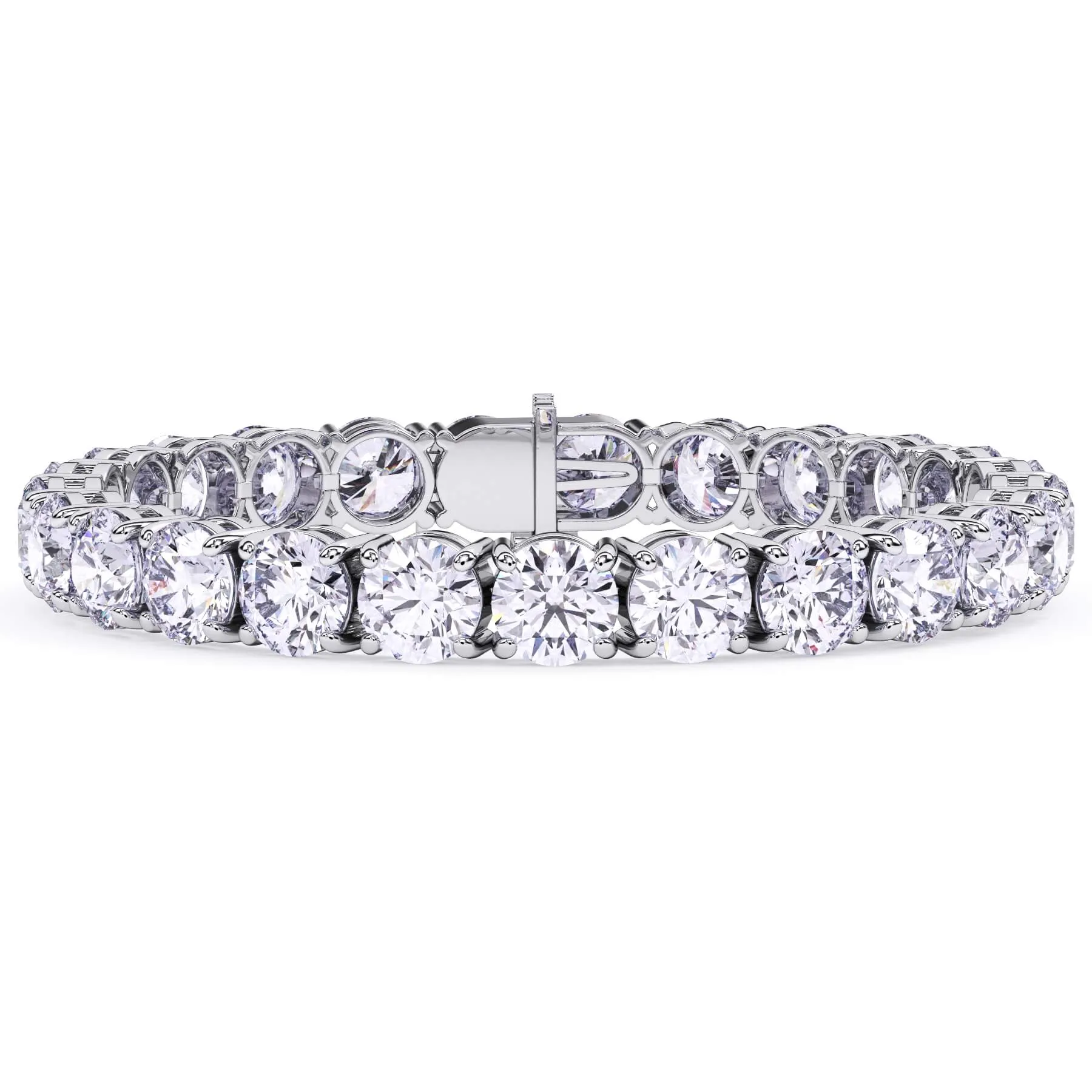 33 Carat Lab Grown Diamond Tennis Bracelet