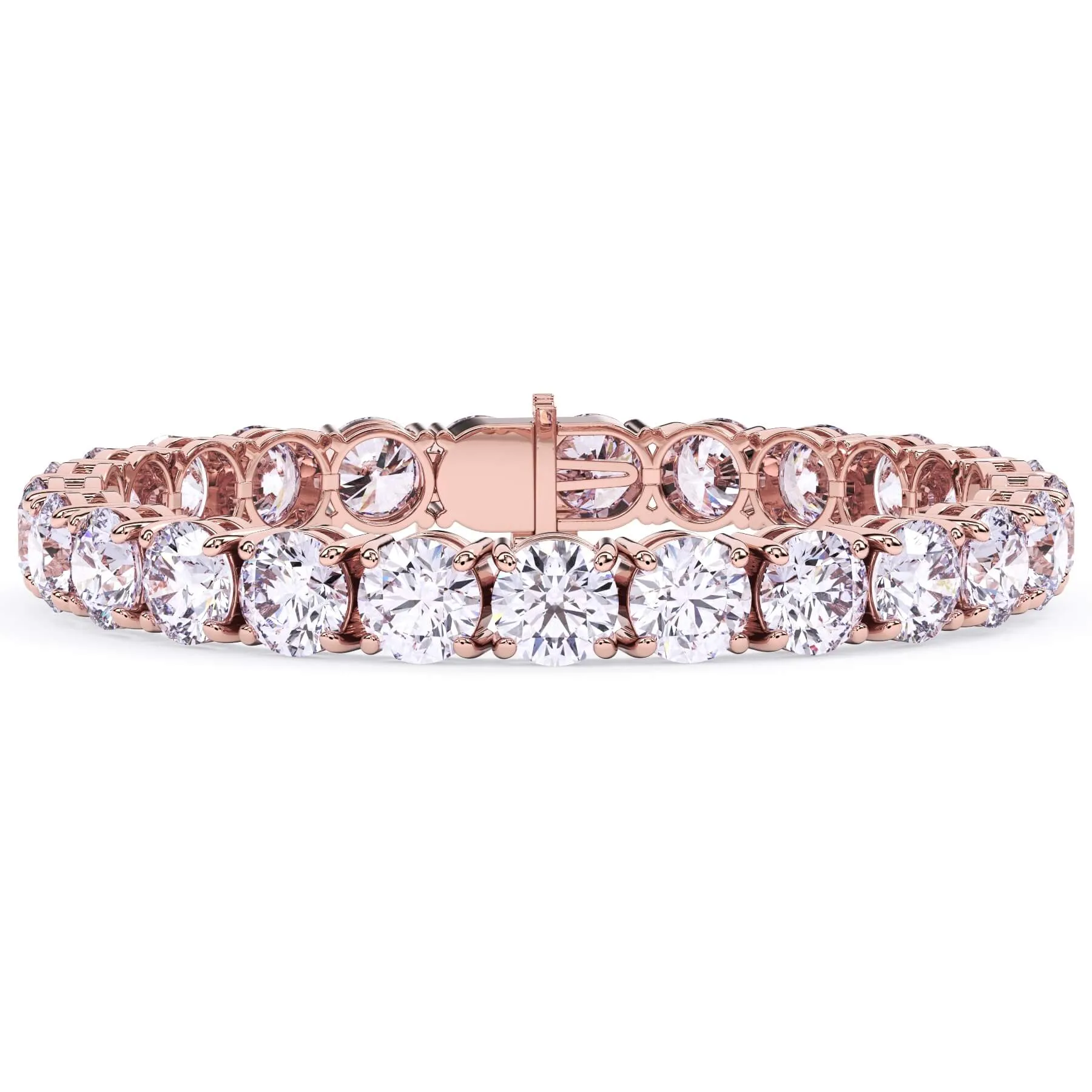 33 Carat Lab Grown Diamond Tennis Bracelet