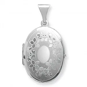 Acotis Silver Locket Oval G6612