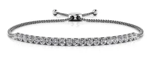 Adjustable Diamond Dreams Lab-Grown Diamond Bracelet with 1.44 ct.(finished) 2.5mm