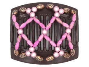 African Butterfly Thick Hair Comb - Ndalena Brown 163