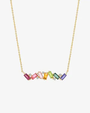 Amalfi Burst Rainbow Bar Pendant