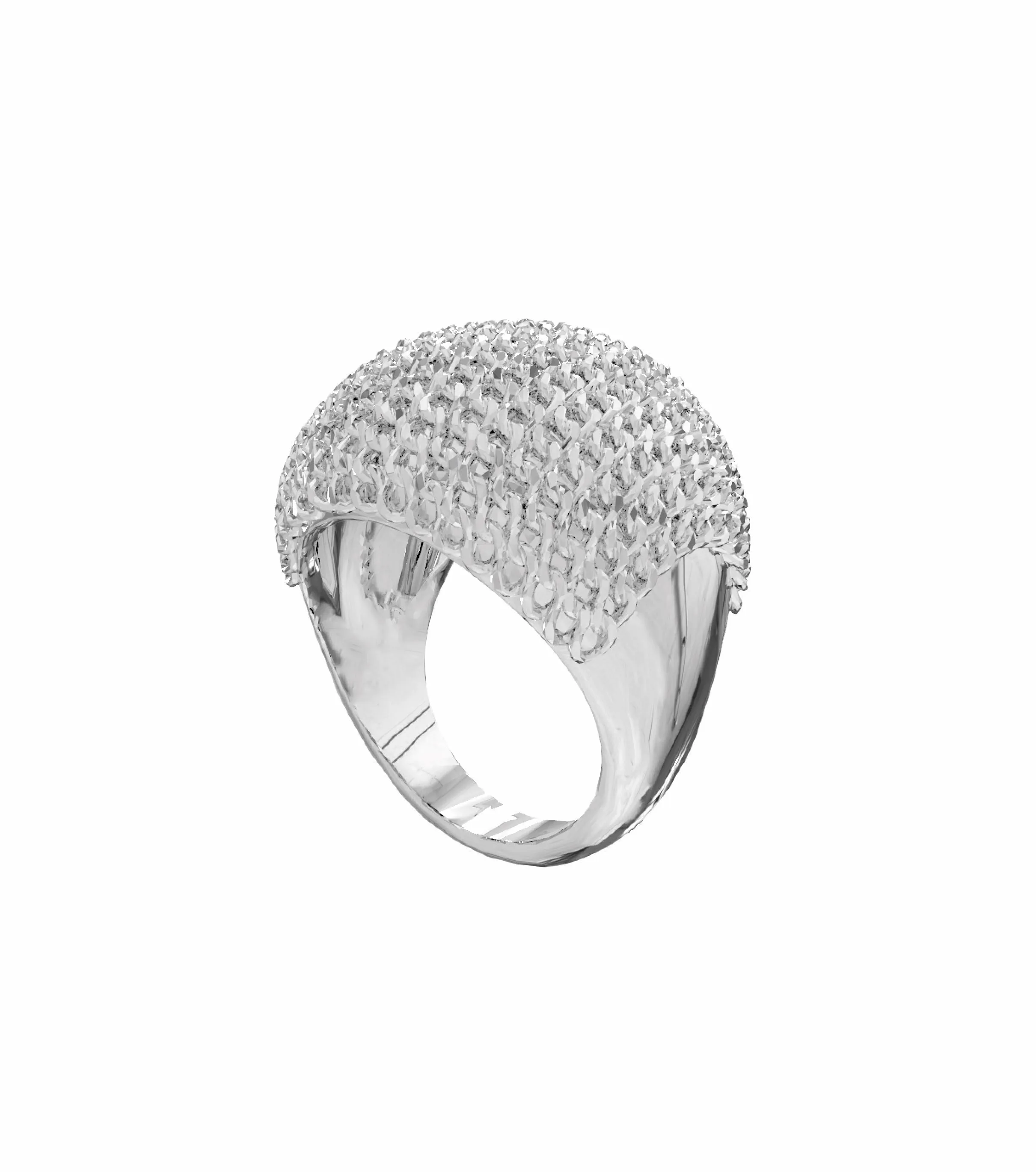 Amarillo Ring Rhodium