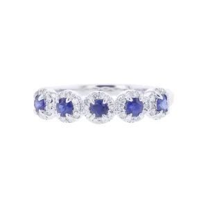 Aoki Sapphire and Diamond Ring