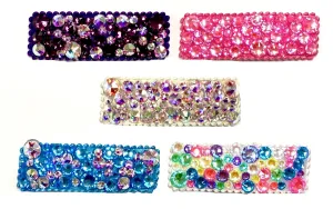 Bari Lynn All Over Swarovski Crystal Snap Clip