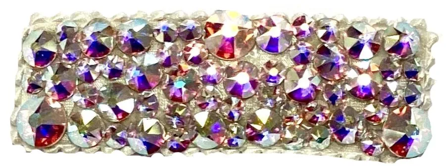 Bari Lynn All Over Swarovski Crystal Snap Clip