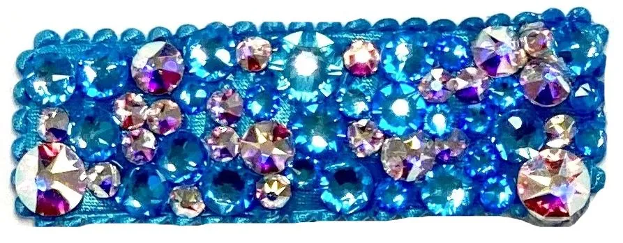 Bari Lynn All Over Swarovski Crystal Snap Clip