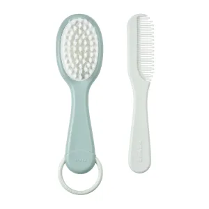 Beaba Baby Brush & Comb - Green