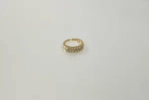 Bentley Baguette Ring 14k Gold