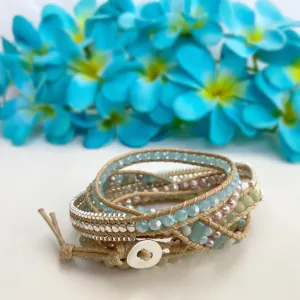 Blue Cloud Wrap Bracelet - SBRC1563