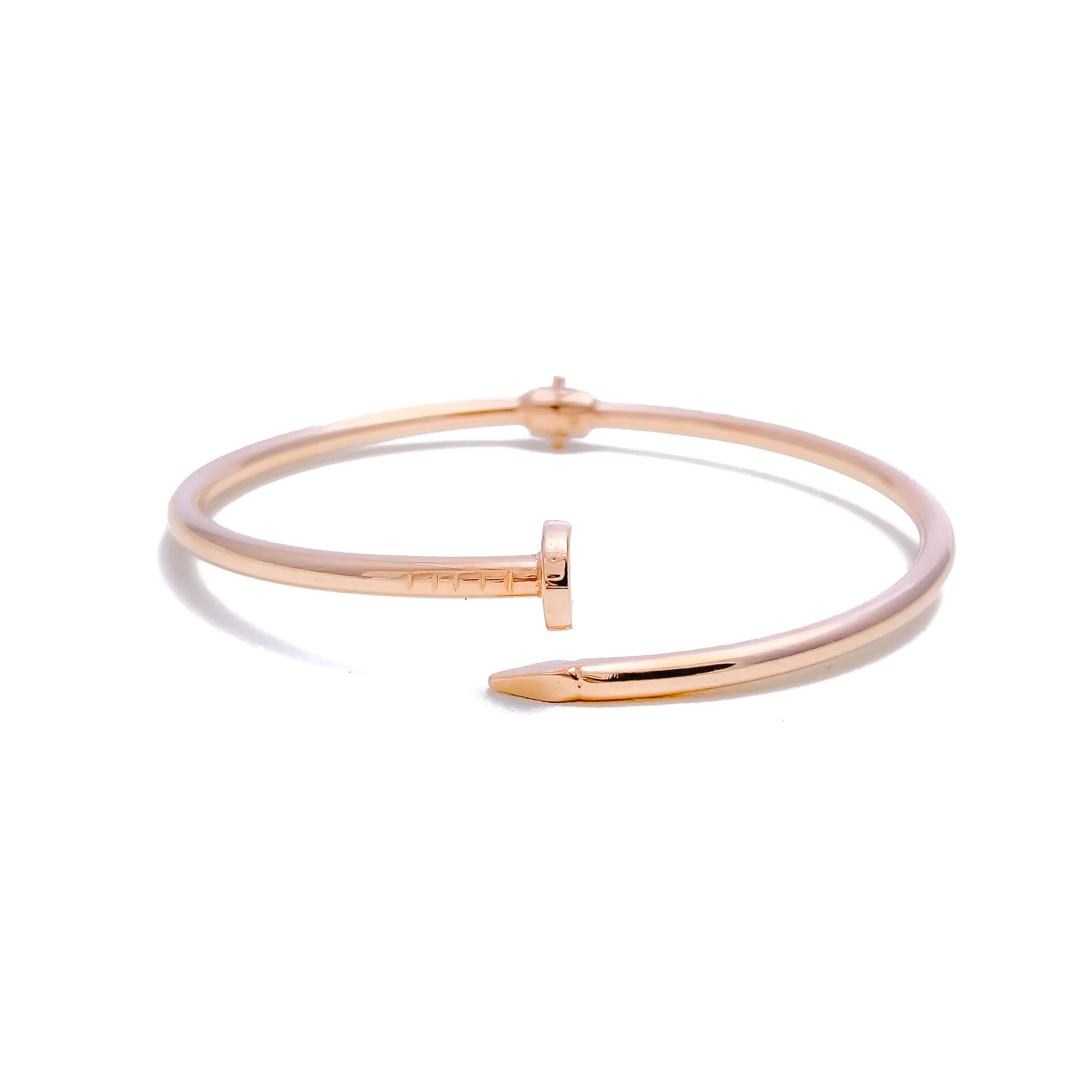 Blush 21k Nail Bangle Bracelet