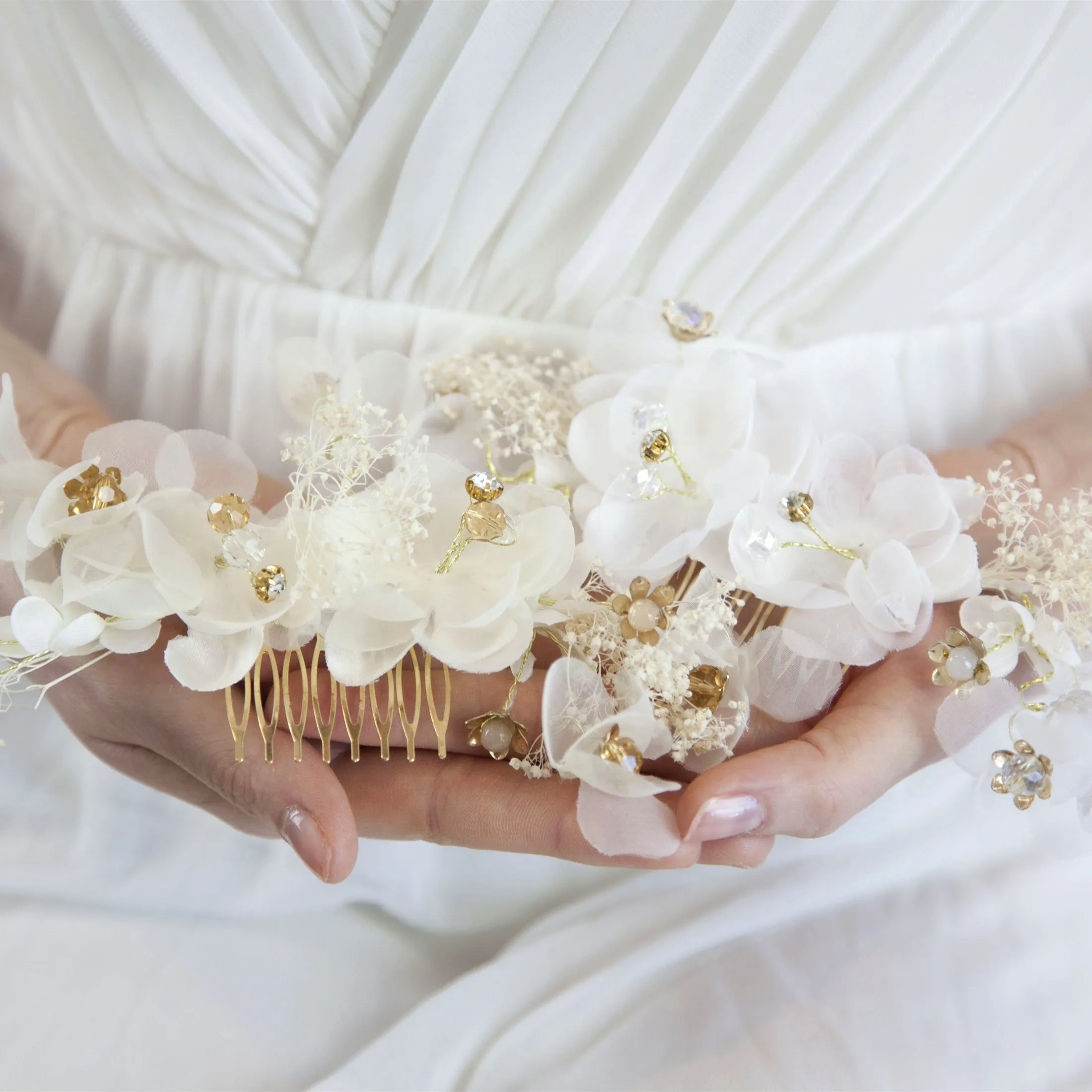 Bridal Flower Hair Pin