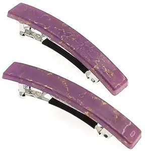 Camila Paris Hair Barrette Purple Cp3039 2ct