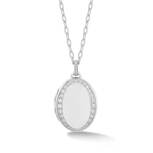 Celeste Sapphire Locket