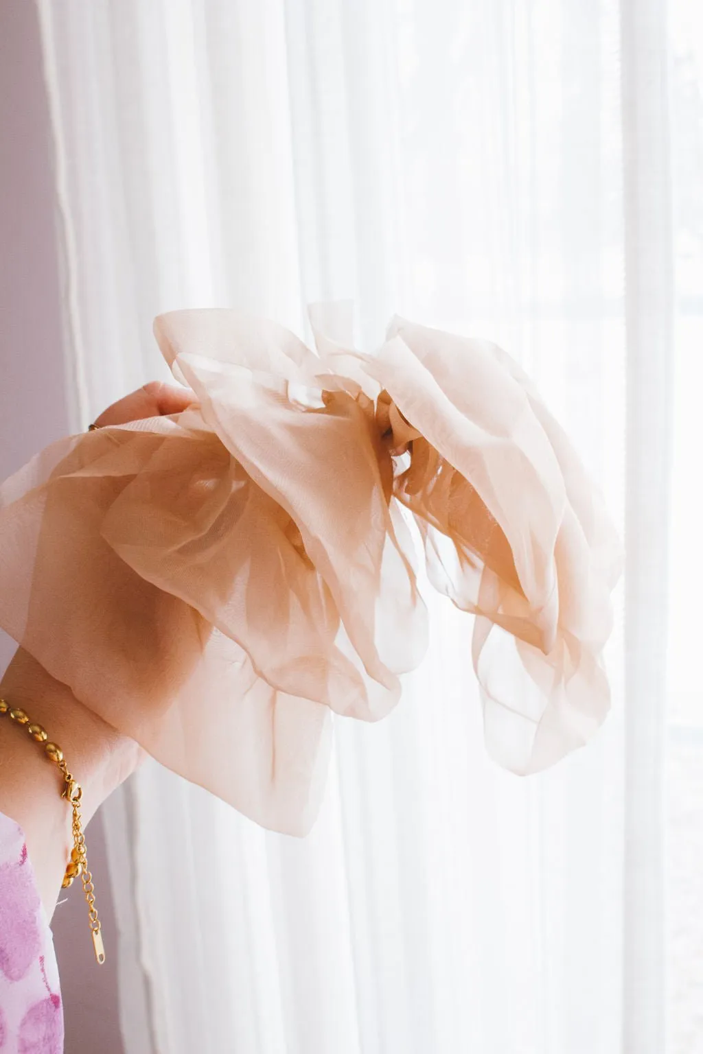 Chiffon Bow Barrette - Multiple Colors