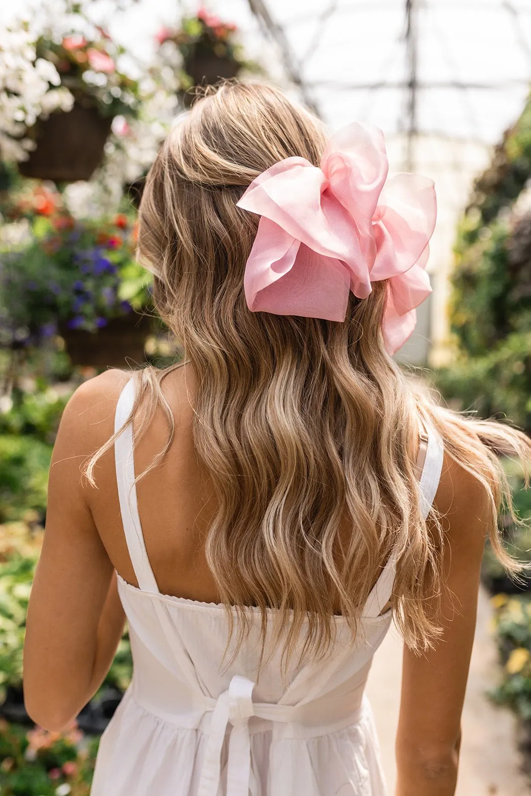 Chiffon Bow Barrette - Multiple Colors