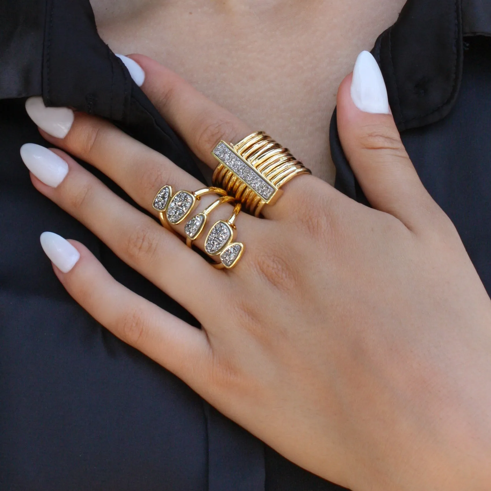 Chloe Multiband Ring