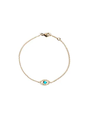 Classique Pavé Evil Eye Bracelet