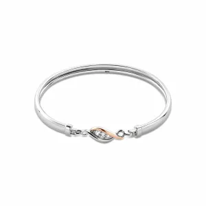 Clogau Sterling Silver Past Present Future Bracelet