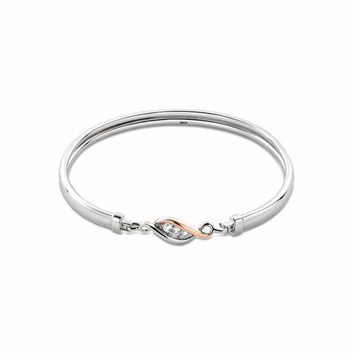 Clogau Sterling Silver Past Present Future Bracelet