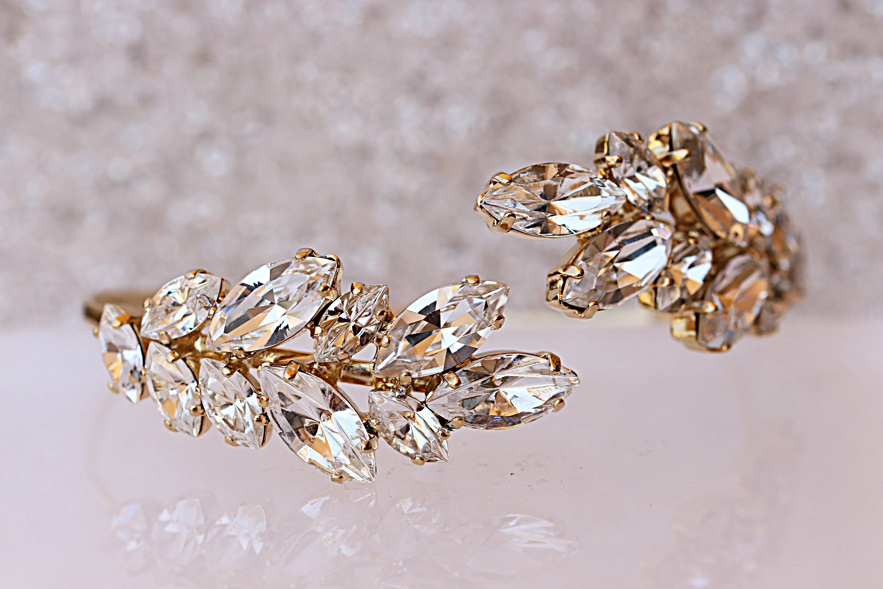 CLUSTER WEDDING EARRINGS