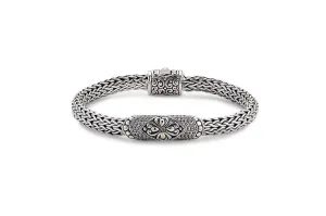 Como Bracelet- White Topaz