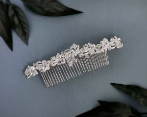 Crystal and Rhinestone Side Comb