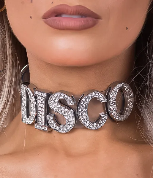 DISCO CHOKER - CLEAR