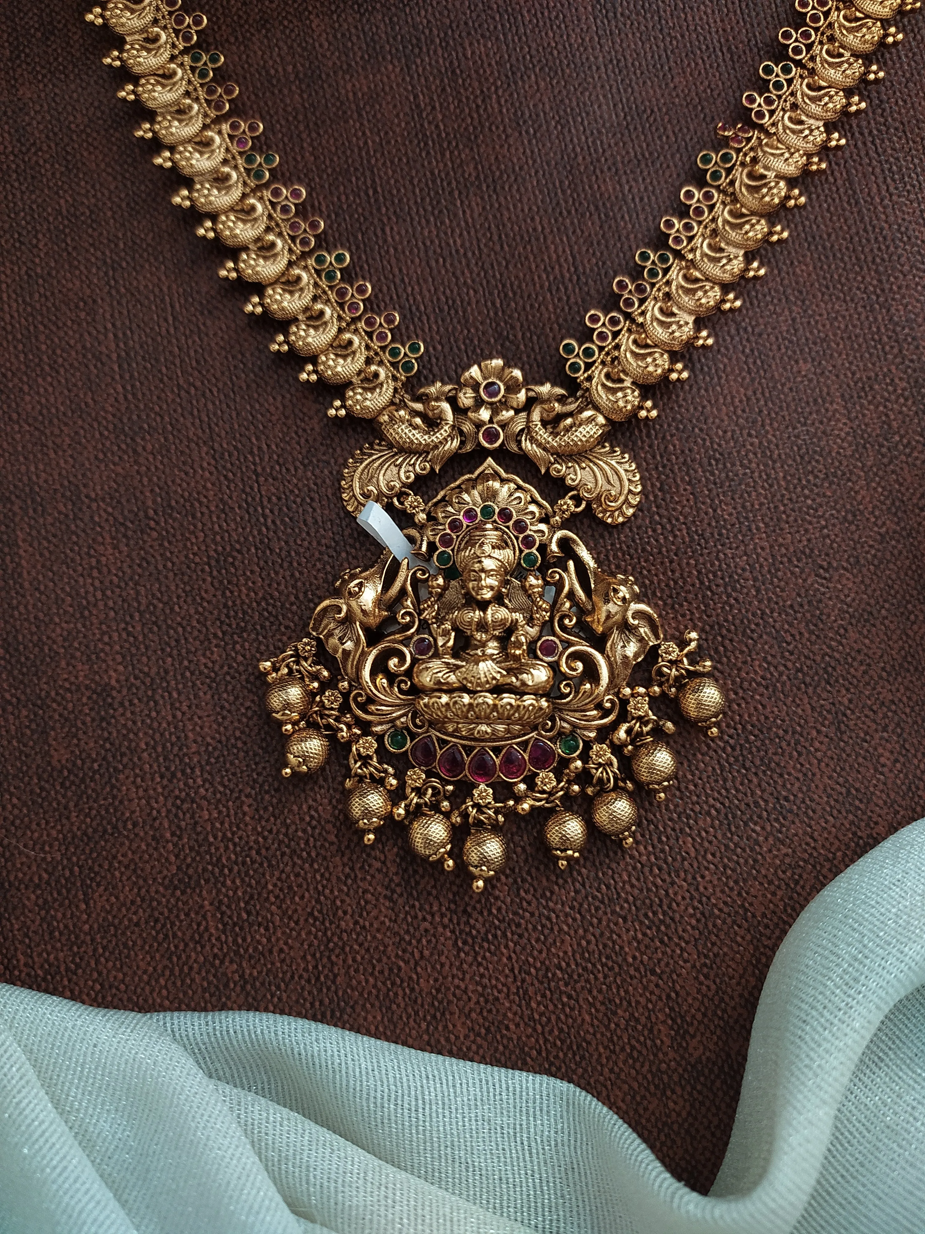 Divine Blessings and Tribal Heritage Lakshmi Ji Nagas Antique Necklace Set