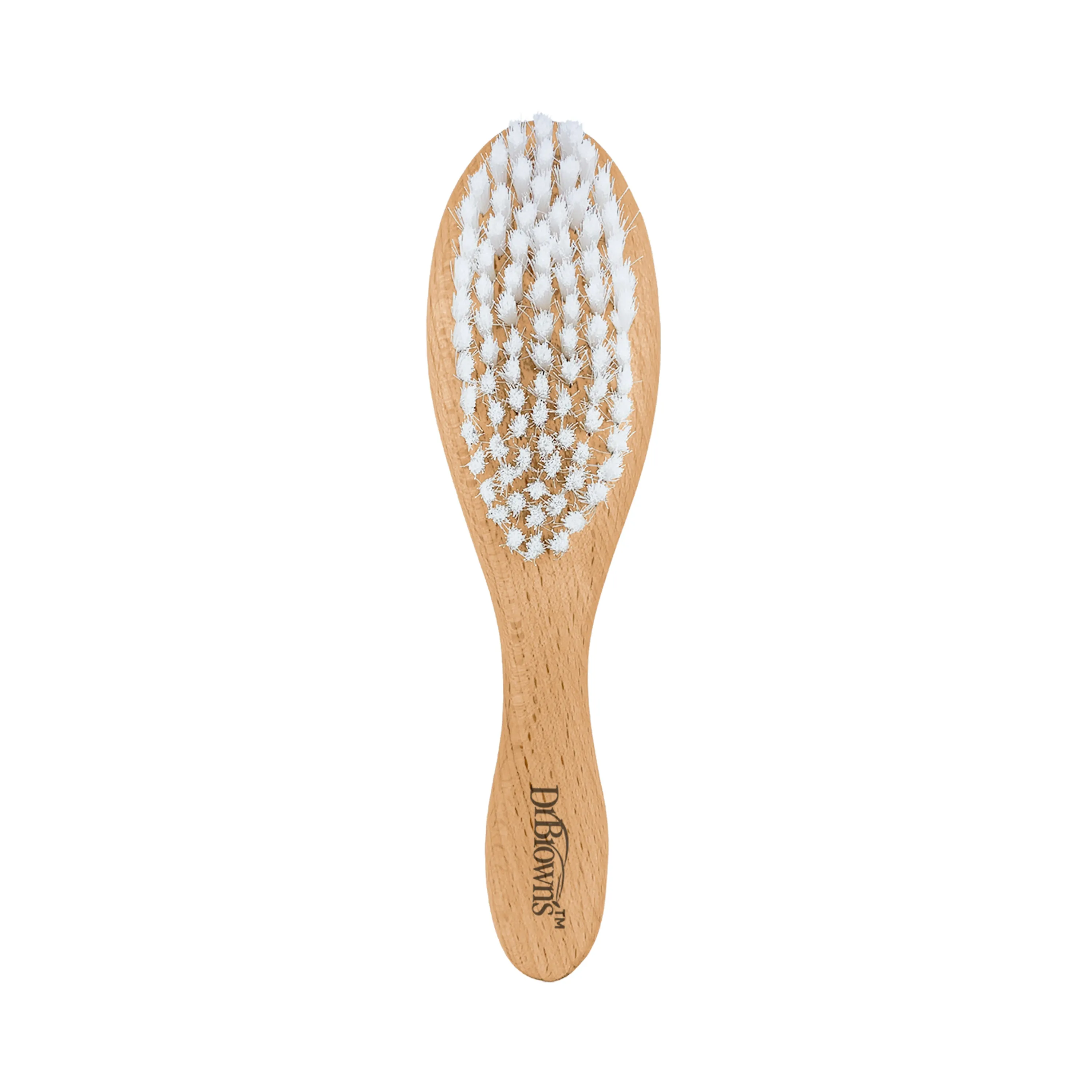 Dr. Brown'S Soft And Safe Brush   Comb Wooden Birth to 24M