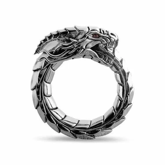 Dragon Retro Domineering Ring Gifts Men and Women