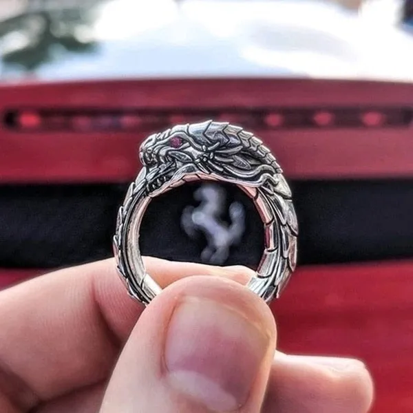 Dragon Retro Domineering Ring Gifts Men and Women