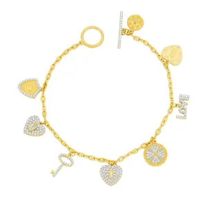 Dressed with Love Charm Bracelet