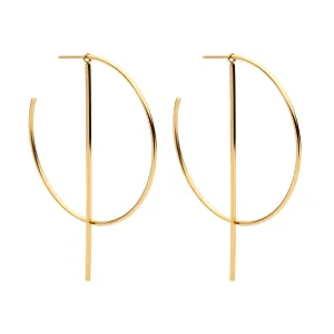 Duke Earrings- Gold