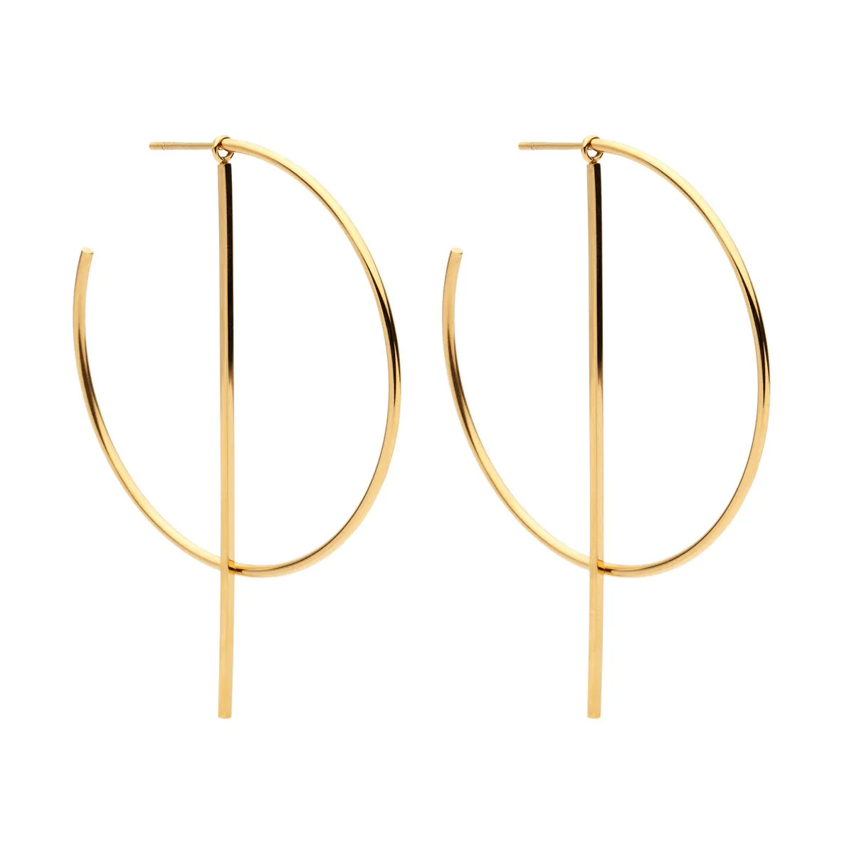 Duke Earrings- Gold