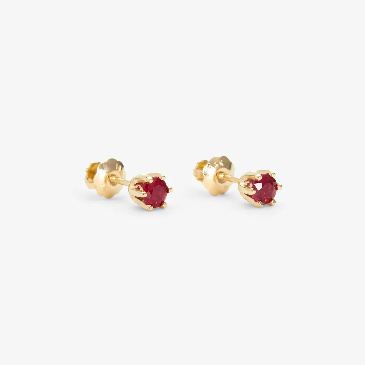 E1903R | 3.5mm Ruby Studs