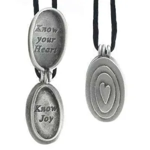 Emily Rosenfeld Pewter Joy Locket Pendant