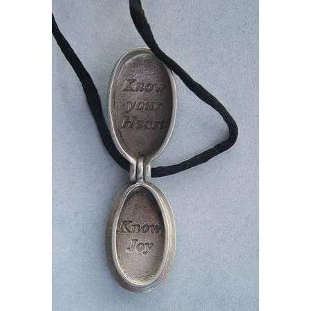 Emily Rosenfeld Pewter Joy Locket Pendant