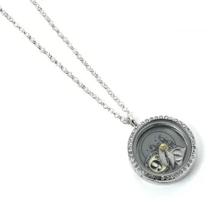 Floating Charm Locket Necklace with 3 charms