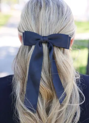 Gertrude Hair Bow BLACK