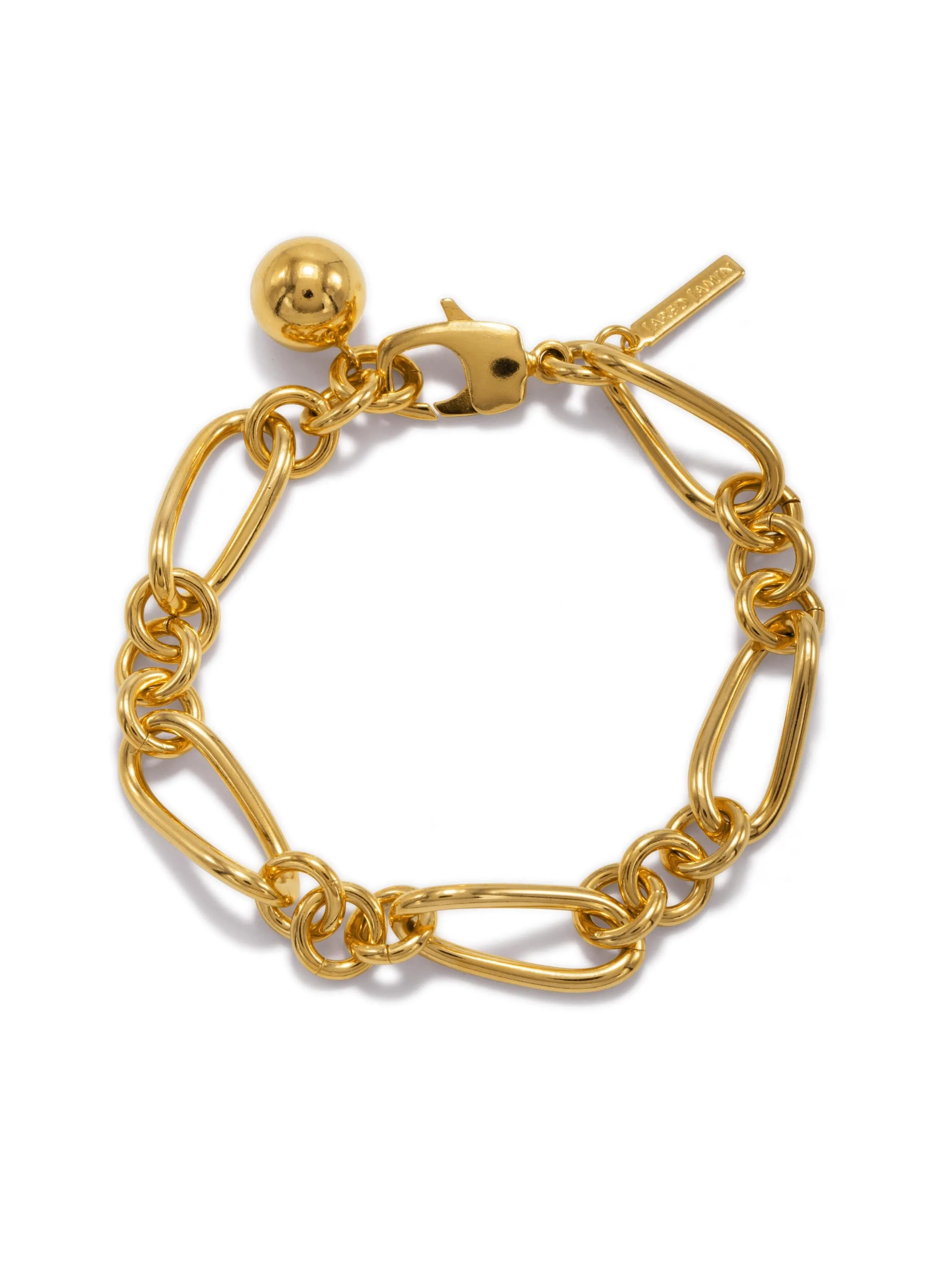 Gold Skyler Chain Bracelet