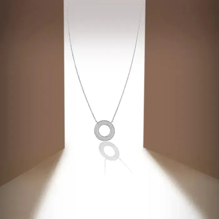 Harmonius Circlet Silver Chain Locket