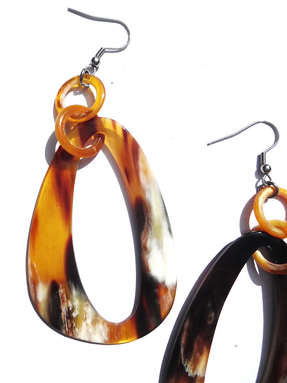 Horn Earrings Ellipse