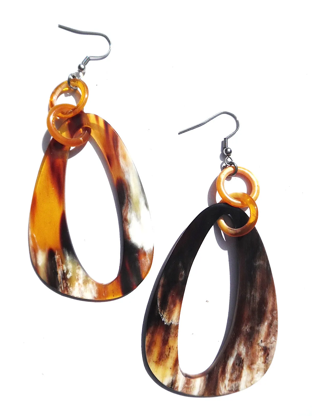 Horn Earrings Ellipse