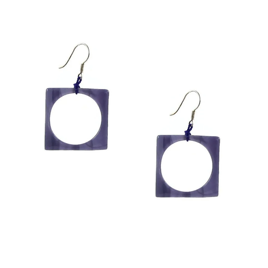 Hoyo Glass Earrings - Cherry